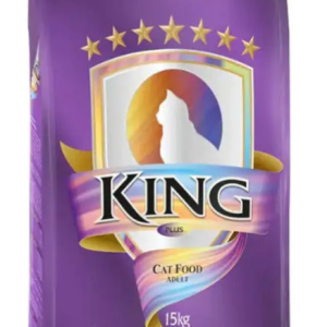 KING KUZU ETLİ RENKLİ TANELİ YETİŞKİN KEDİ MAMASI 15 KG